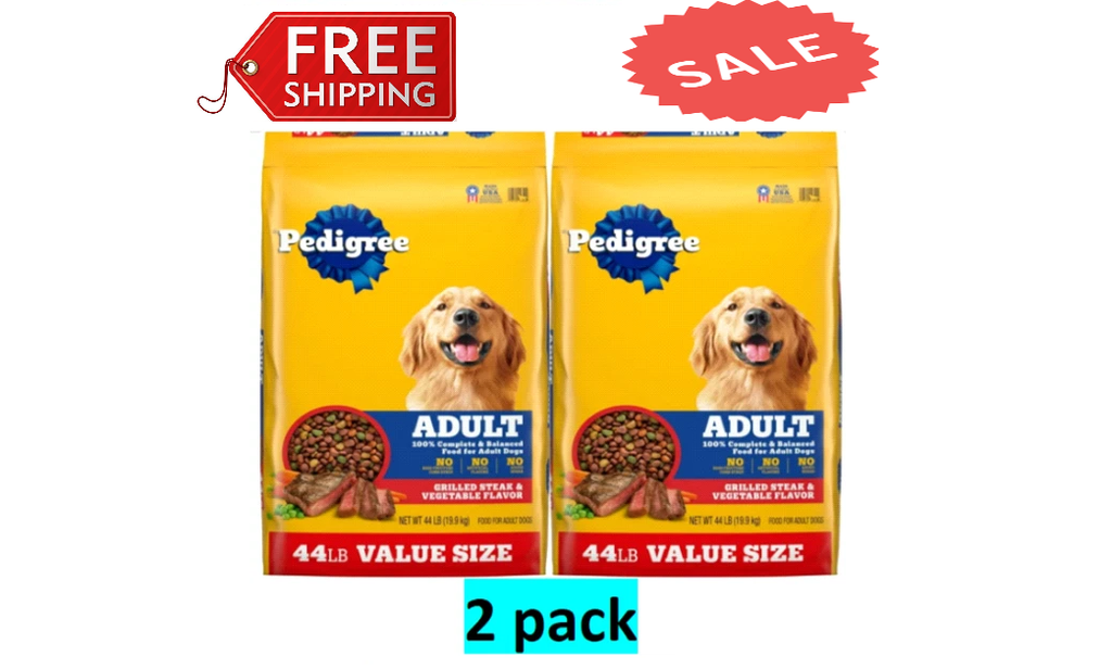 Pedigree Adult Chicken Dog Food 44-lb